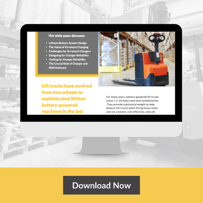 lithium batteries and on-board charging white paper